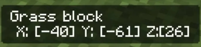 Разрушение блоков травы на определенной области