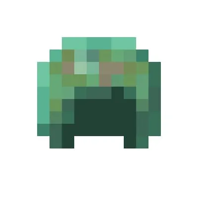 Окисленный медный шлем