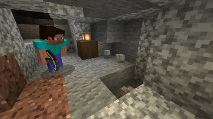 Разрушение руды за один удар