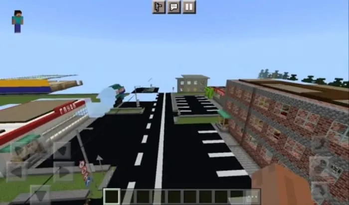 Магазины и улицы города