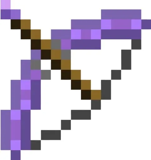 Аметистовый лук со стрелой