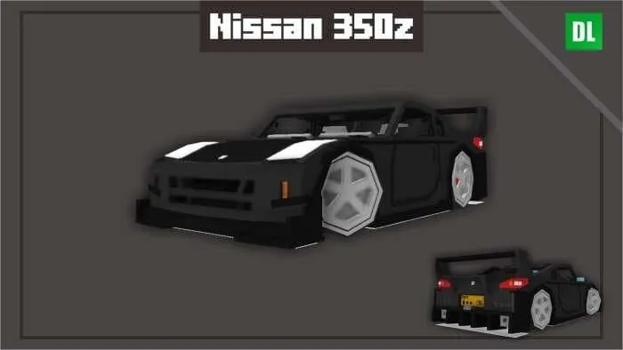 Nissan 350Z в Minecraft