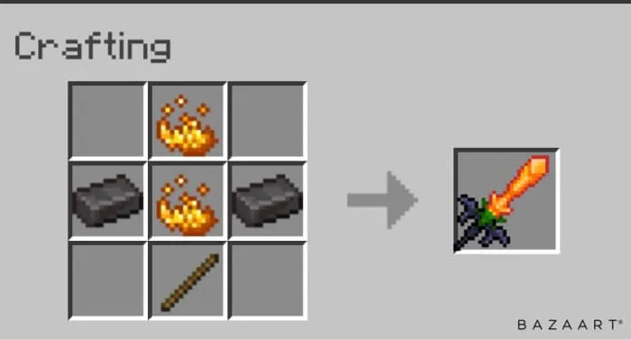 Крафт клинка всадника