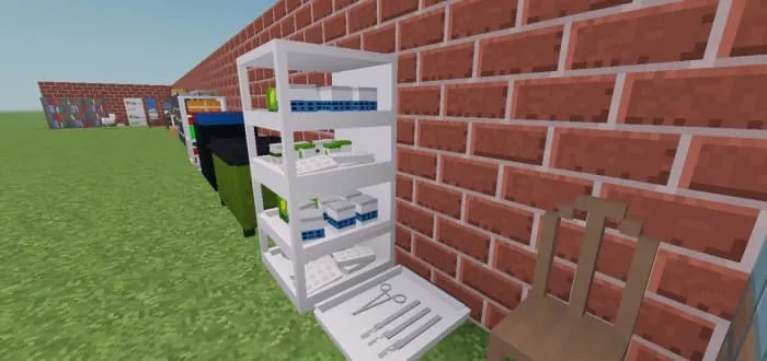 Полки и стул