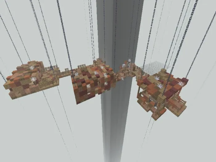 Целый город, парящий над землёй