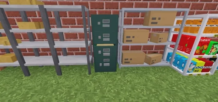 Полки и ящик