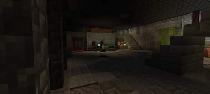 Первый этаж здания