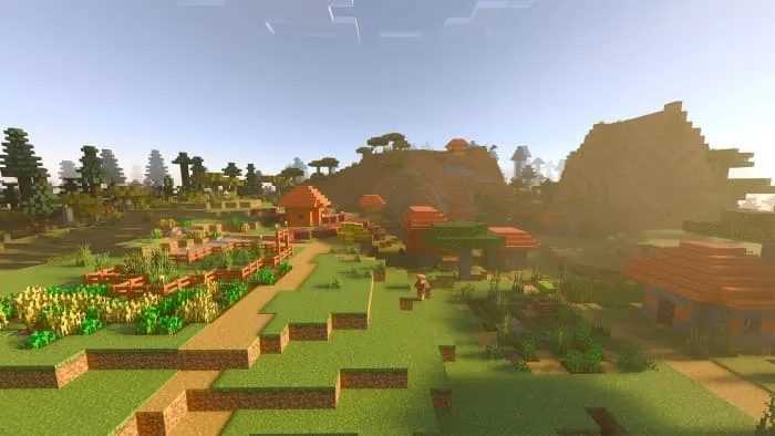 Деревня в саване