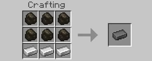 Крафт стального слитка