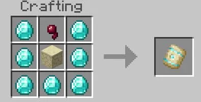 Новый крафт шаблона из паучьего глаза и песчаника