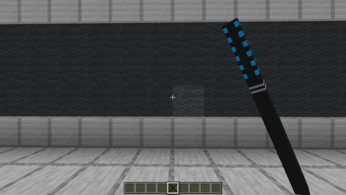 Ночные эскрима-палочки от первого лица