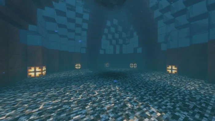 Локация с аквариумом