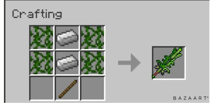 Крафт хлорофитного клеймора