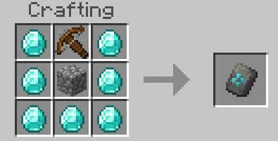 Новый крафт шаблона из арбалета и булыжника