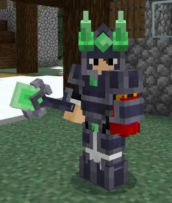 Лопата спектра в руке