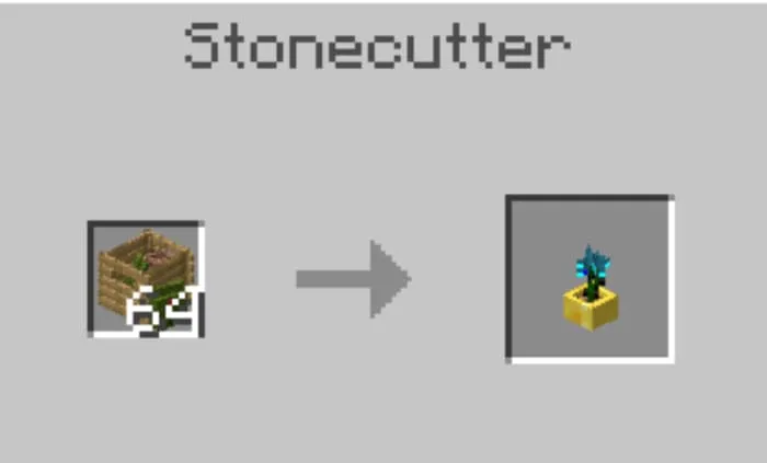 Крафт цветка в горшке