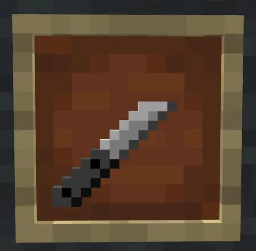 Нож Джокера в рамке