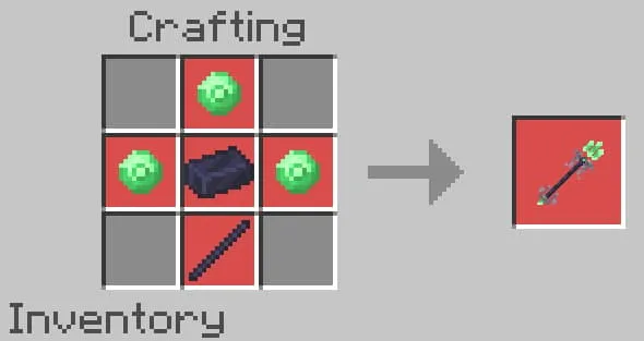 Крафт трезубца спектра