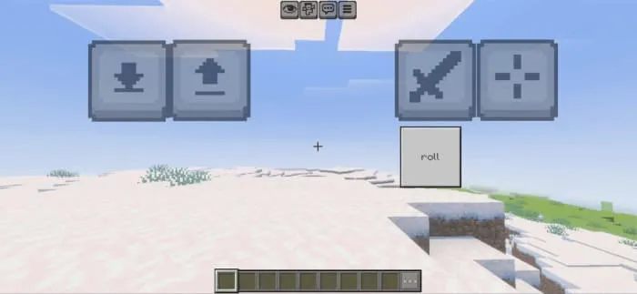 Новые кнопки для уклонения от атак