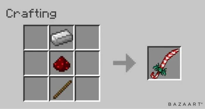 Крафт меча из леденцового тростника