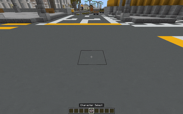 Экран выбора персонажа в начале игры