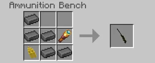 Крафт снайперской винтовки