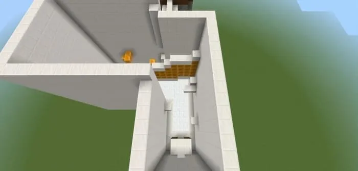 Прохождение уровня с песчаными блоками