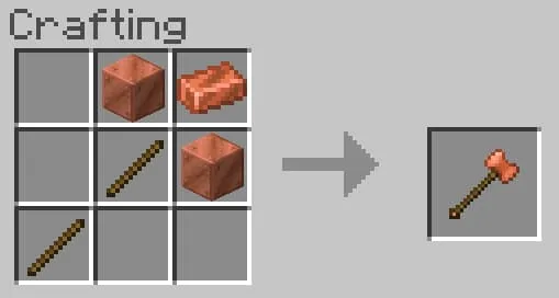 Крафт медного молота