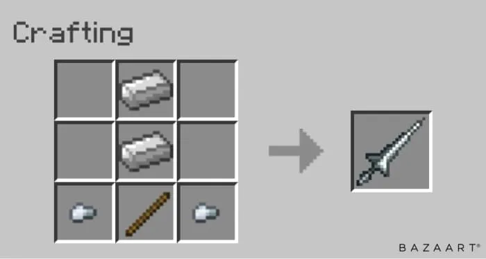 Крафт рыцарского копья