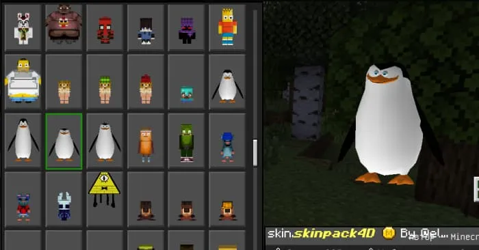 Как использовать 4D‑скины на сервере Minecraft?