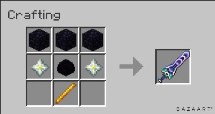 Крафт зенитного меча