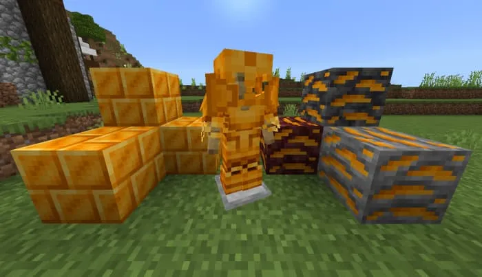 Блоки и доспехи из паладиума