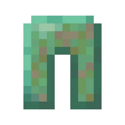 Окисленные медные поножи