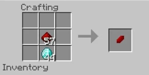 Крафт рубинового кристалла