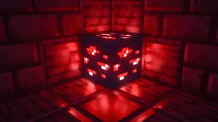 Новый вид освещения красного камня