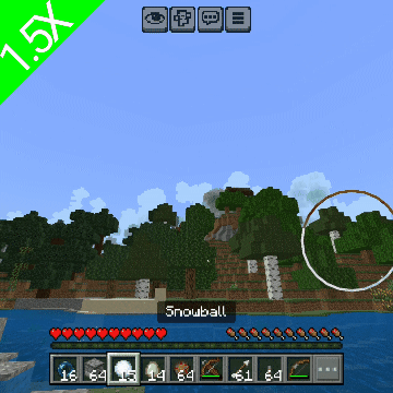 Glow-Shot: светящийся след от снежка