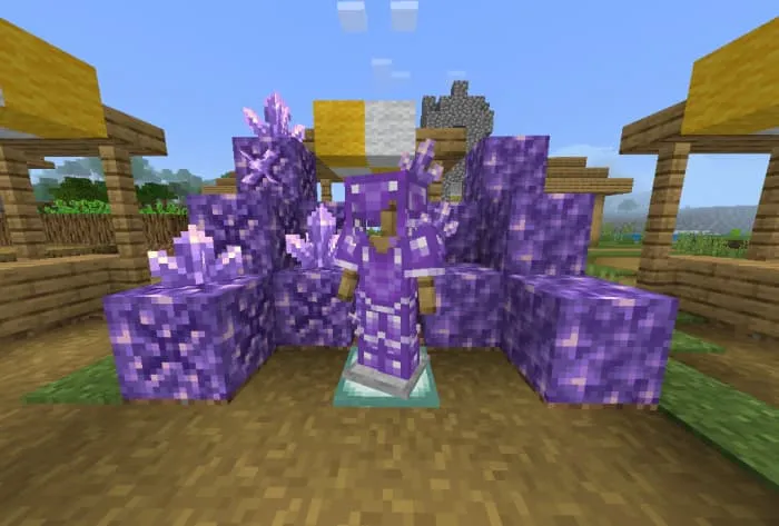 Аметистовые доспехи и блоки