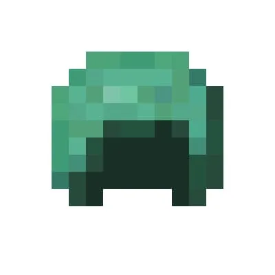 Полностью окисленный медный шлем