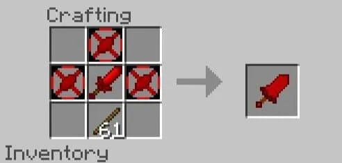 Крафт совершенного рубинового меча