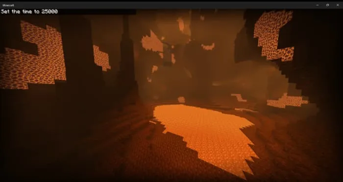 Подземная лавовая пустыня