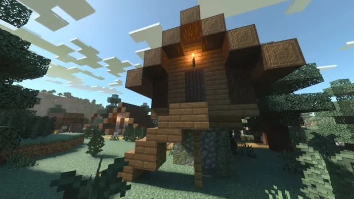 Солнечный день в деревне