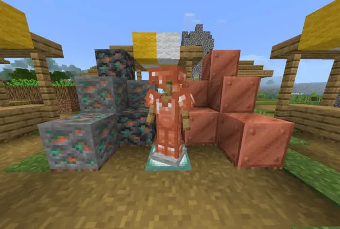 Медные доспехи и блоки