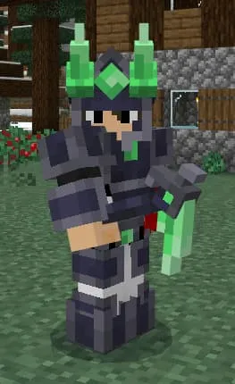 Мотыга спектра в руке