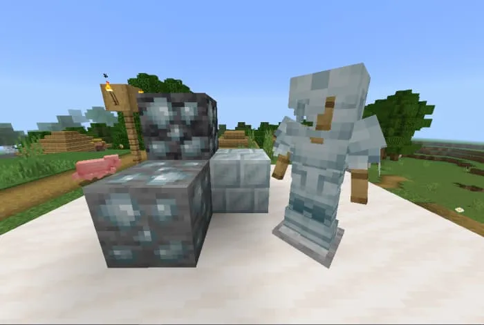 Титановые доспехи и блоки