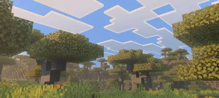 Солнечный день в саванне