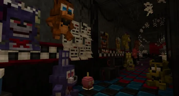 Коридор с плюшевыми игрушками