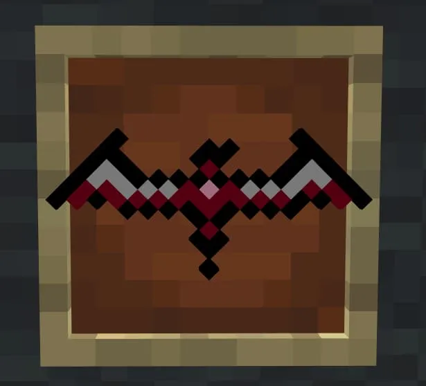 Красный Бирдаранг Робина в рамке