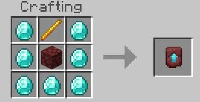 Новый крафт шаблона из палки ифрита и незерака