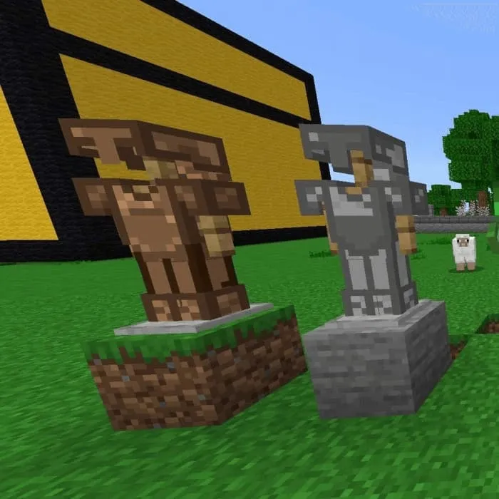 Комплект брони из земли и камня