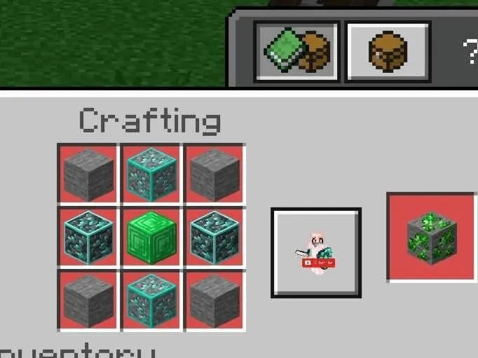Крафт особой руды в верстаке